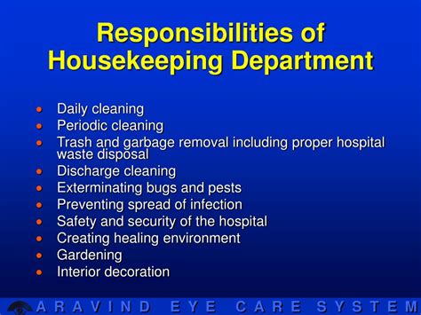 housekeeping salary hospital|hospital housekeeping duties and responsibilities.